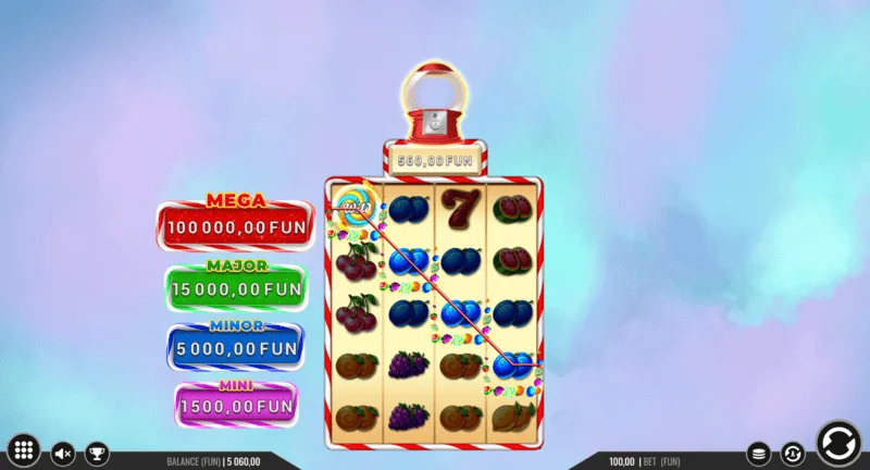 Sweet Candy Cash Stash - ตัวรวบรวมเงินสดทำงาน